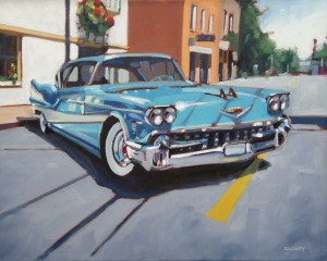 Baby Blue, <span class='en'>oil on canvas,</span> <span class='fr'>huile sur toile,</span> 16<span class='en'>in</span><span class='fr'>po</span> x 20<span class='en'>in</span><span class='fr'>po</span> (<span class='en'>AVAILABLE</span><span class='fr'>DISPONIBLE</span>)