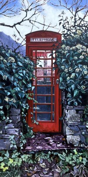 Call of the Wild, <span class='en'>oil on canvas,</span> <span class='fr'>huile sur toile,</span> 48<span class='en'>in</span><span class='fr'>po</span> x 24<span class='en'>in</span><span class='fr'>po</span> (<span class='en'>AVAILABLE</span><span class='fr'>DISPONIBLE</span>)